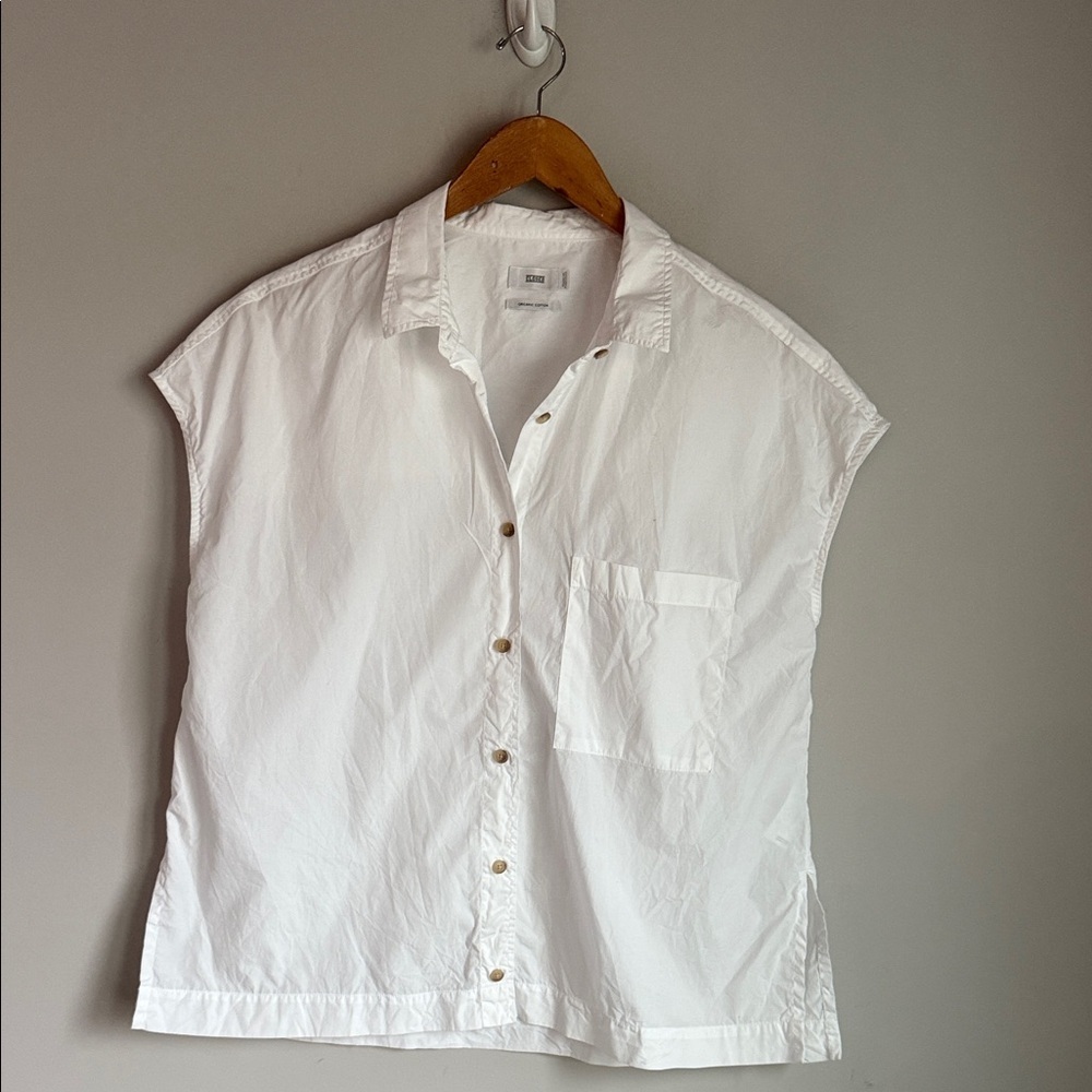 CLOSED Rachel Cotton Poplin Shirt Medium